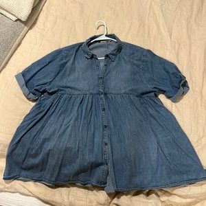 Denim dress